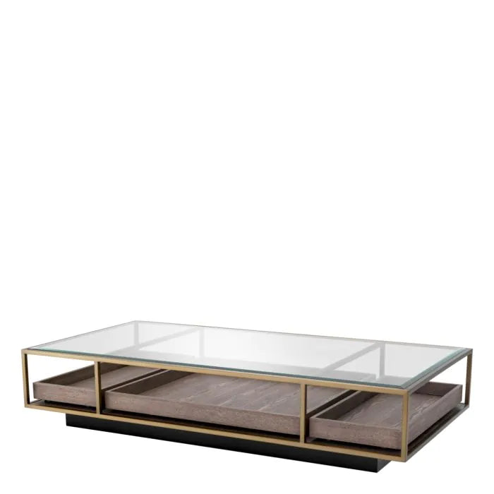Couchtisch 'Roxton' - Brass