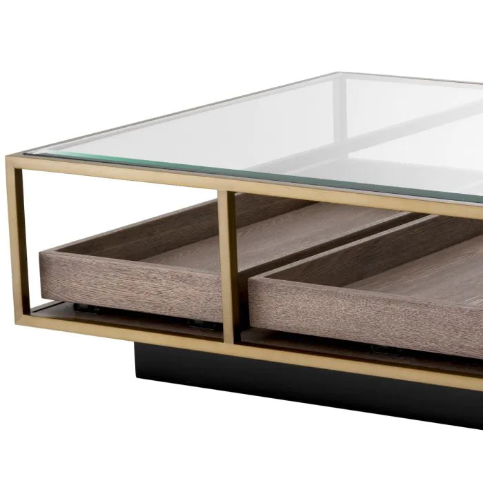 Couchtisch 'Roxton' - Brass