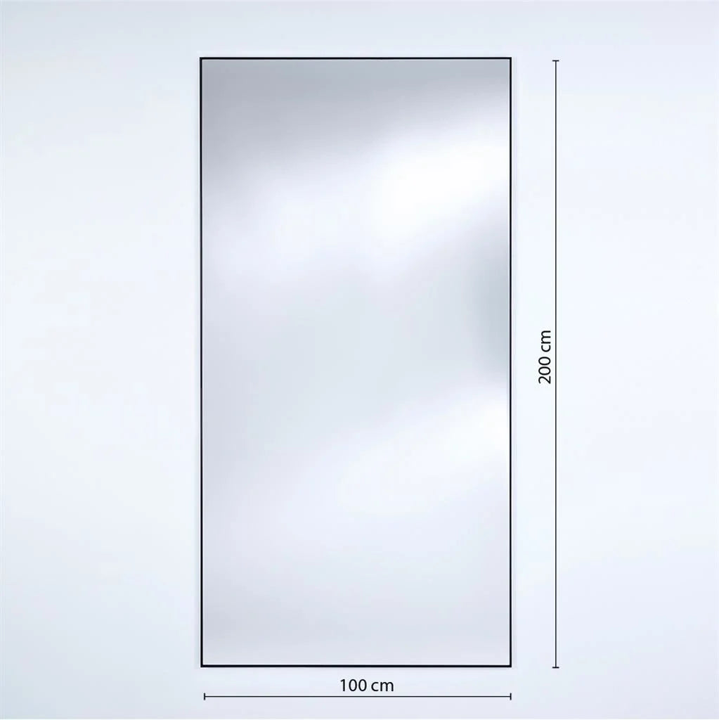 Spiegel 'Lucka' BlackXXL 100 x 200 cm