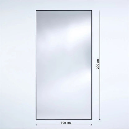 Spiegel 'Lucka' BlackXXL 100 x 200 cm