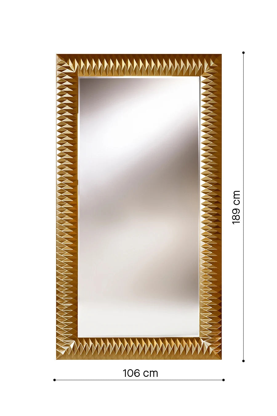 Spiegel 'Nick' - Gold